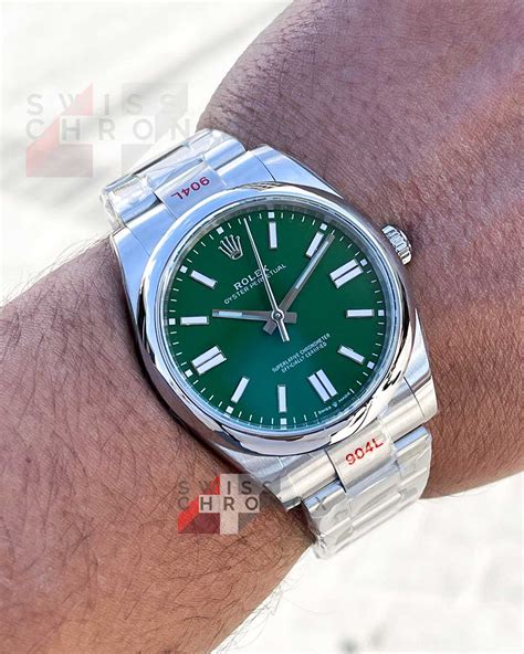 green rolex oyster perpetual 124300|rolex oyster perpetual blue price.